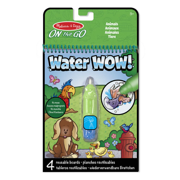 Melissa Doug water wow animals