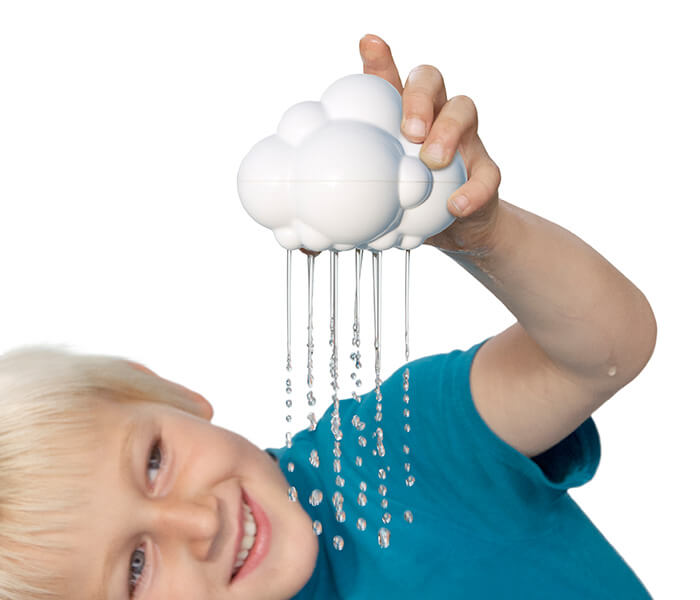 Child with Plui rain cloud