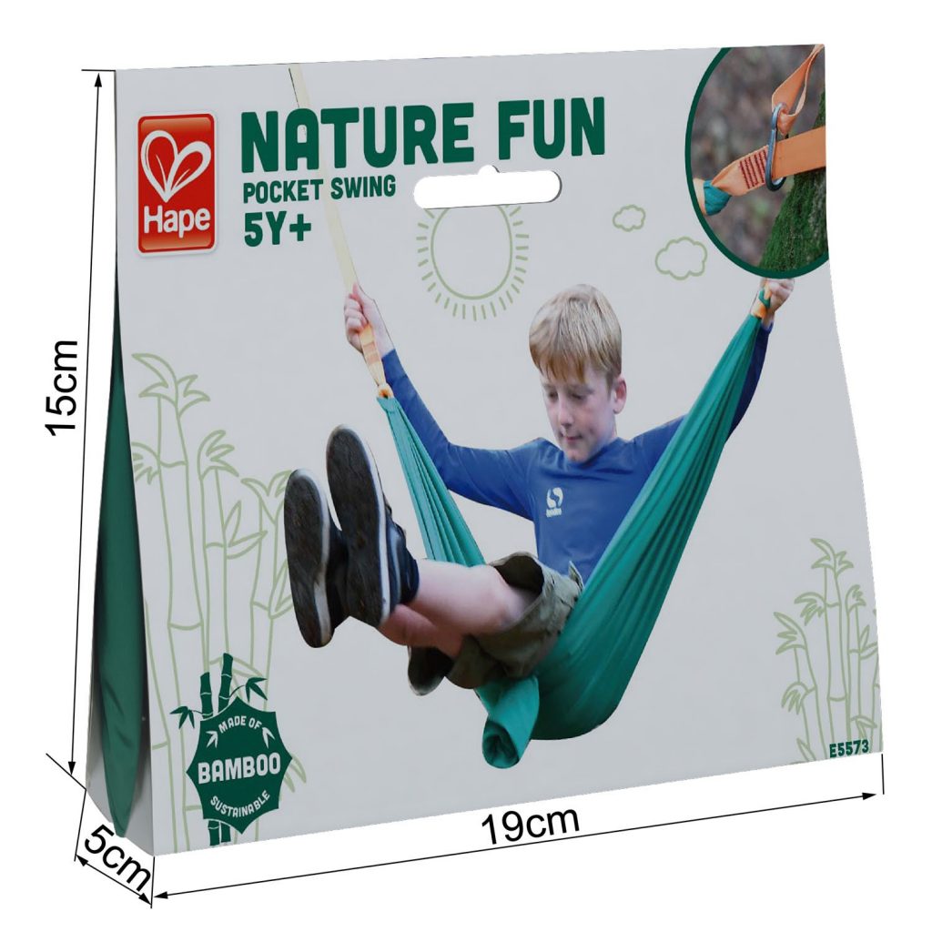 Hape Nature Fun Pocket Swing | Toyville