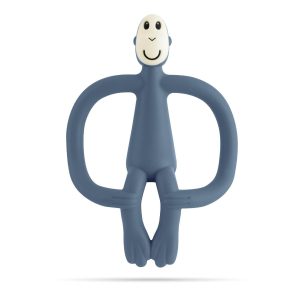 Matchstick Monkey Teether Airforce Blue