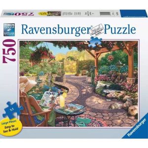 Ravensburger Cosy Backyard Bliss 750pc Jigsaw Puzzle