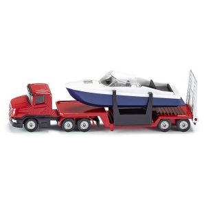 Siku 1613 Low Loader with Boat