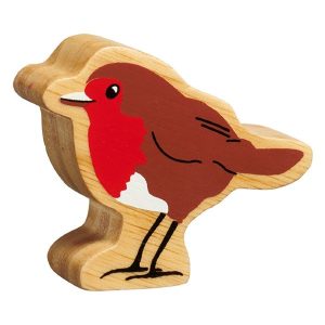 Lanka Kade Painted Wooden Robin