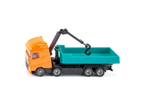 Siku 1683 Volvo w/roll-off tipper & crane