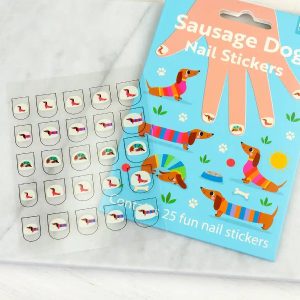 Rex London Sausage Dog Nail Stickers