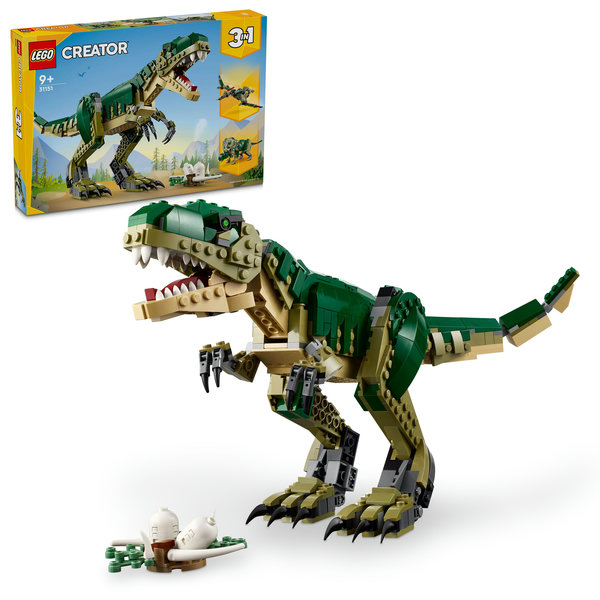 LEGO® Creator 3in1 31151 T. Rex Assembled T. Rex with box