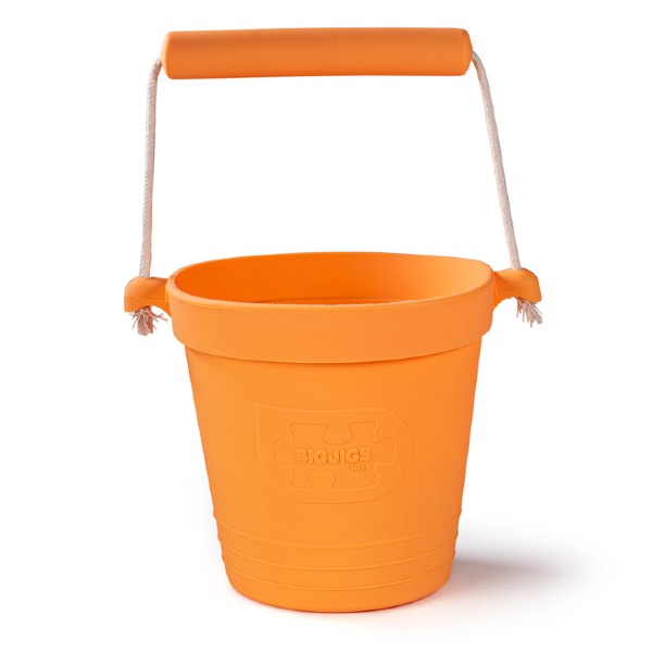 Bigjigs Activity Bucket - Apricot Orange