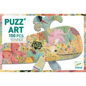 Djeco PuzzArt Whale 150pc Jigsaw
