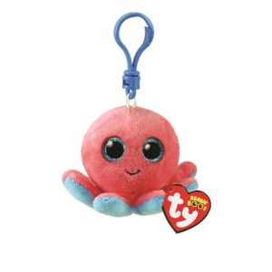 Ty Sheldon Octopus Boo Key Clip