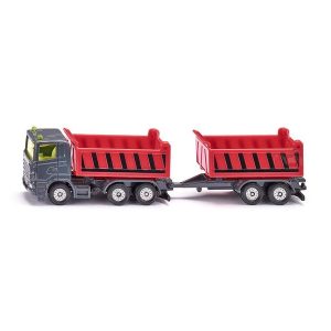 Siku 1685 Dumper with Tipping Trailer