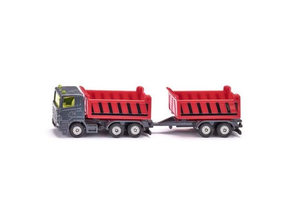 Siku 1685 Dumper with Tipping Trailer
