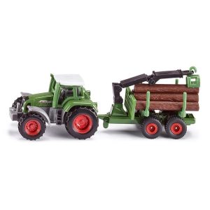 Siku 1645 Fendt with Foresty Trailer