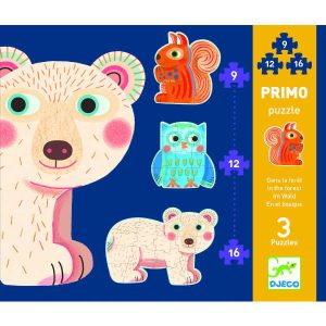 Djeco In the Forest Progressive Puzzle