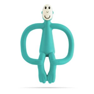 Matchstick Monkey Teether Green