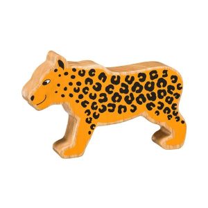 Lanka Kade Painted Wooden Leopard