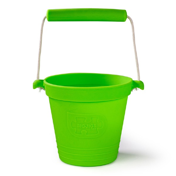 Bigjigs Activity Bucket - Meadow Green