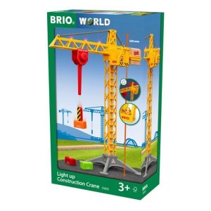 BRIO 33835 Light Up Construction Crane