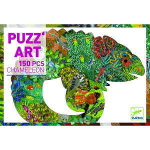 Djeco PuzzArt Chameleon 150pc Jigsaw Puzzle