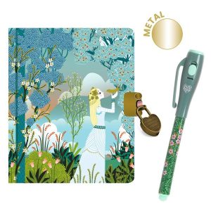 Djeco Charlotte Small Secret Diary with Magic Pen