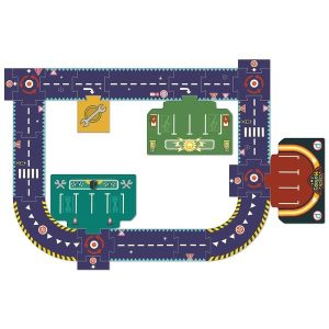 Djeco Crazy Motors City Circuit