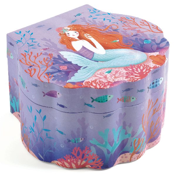 Djeco Mermaid Jewellery Box - Image 2