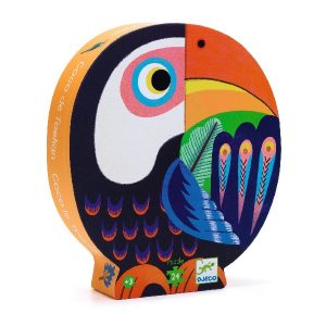 Djeco Coco the Toucan 24pc Silhouette Jigsaw Puzzle
