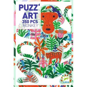 Djeco PuzzArt Monkey 350pc Jigsaw Puzzle