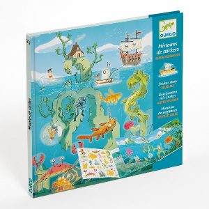 Djeco Adventures at Sea Reusable Stickers