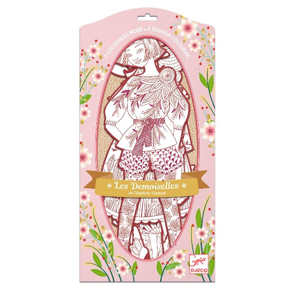 Djeco Colouring Fiodor & friends