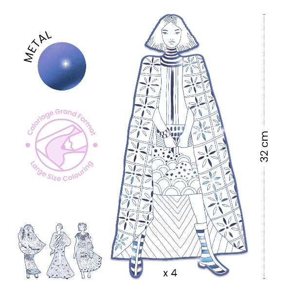 Djeco Colouring Laura & friends - Image 2