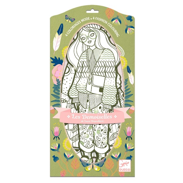 Djeco Colouring Bowie & friends