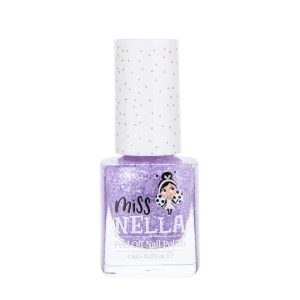 Miss Nella Peelable Nail Polish - Sparkly Zebra