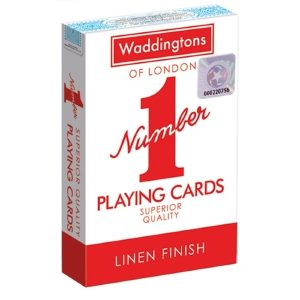 Waddingtons No 1 Playing Cards (Red/Blue)