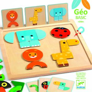 Djeco GeoBasic Magnetic Set