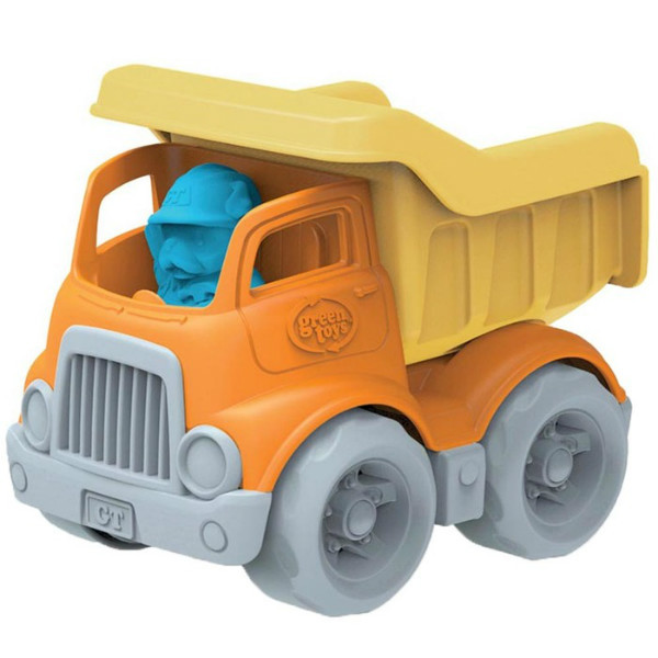 Green Toys Dump Truck Red/Yellow - Image 2
