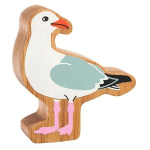 Lanka Kade Painted Wooden Seagull