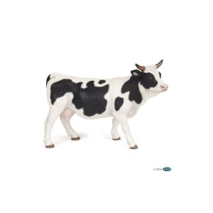 Papo Black and White Cow