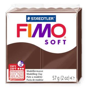 Fimo Soft Clay 75 Chocolate