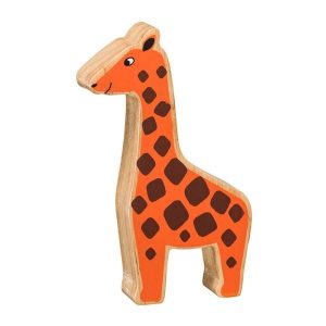 Lanka Kade Painted Wooden Giraffe