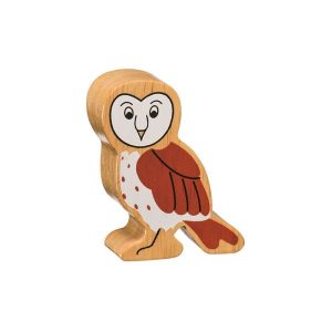 Lanka Kade Painted Wooden Owl