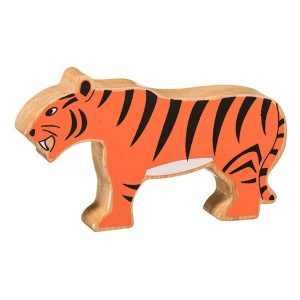 Lanka Kade Painted Wooden Tiger