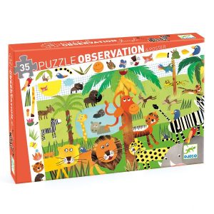 Djeco Jungle 35pc Observation Jigsaw Puzzle