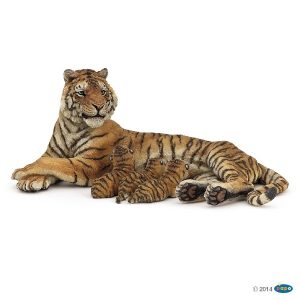 Papo Lying Tigress Nursing