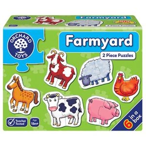Orchard Toys Farmyard Two Piece Jigsaw Puzzle