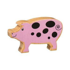 Lanka Kade Painted Wooden Pig