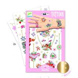 Djeco Temporary Tattoos Fiona's Jewels