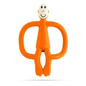 Matchstick Monkey Teether Orange