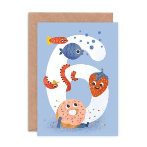 Emily Nash Crazy Critters Age Six Greeting Card