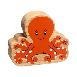 Lanka Kade Painted Wooden Octopus