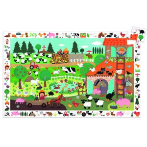 Djeco Farm 35pc Observation Jigsaw Puzzle